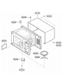 Oven Cavity Parts parts for Lg Range KCMS145JBU from AppliancePartsPros.com