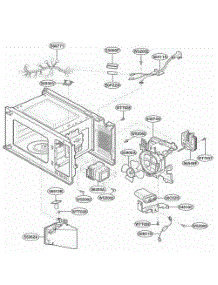 Interior Parts parts for Lg Range KCMS145JSS0 from AppliancePartsPros.com