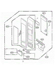 Control Panel Parts parts for Lg Range KCMS145KBU from AppliancePartsPros.com