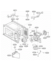 Interior Parts parts for Lg Range KCMS145KBU from AppliancePartsPros.com