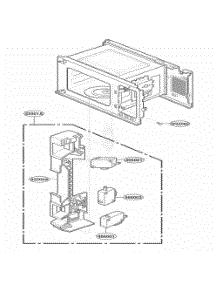 Latch Board Parts parts for Lg Range KCMS145KBU from AppliancePartsPros.com