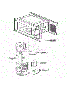 Latch Board Parts parts for Lg Range KCMS1555RBL from AppliancePartsPros.com
