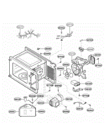 Interior Parts parts for Lg Range KCMS1555RBT from AppliancePartsPros.com