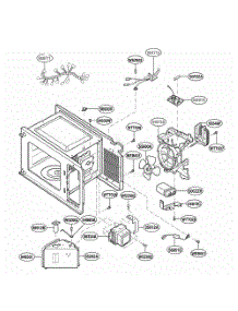 Interior Parts parts for Lg Range KCMS1555RSS from AppliancePartsPros.com
