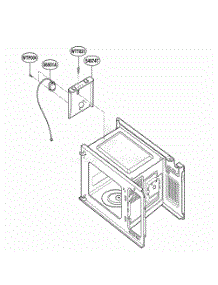 Sensor Parts parts for Lg Wall Oven KCMS1555RWH from AppliancePartsPros.com