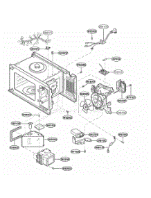 Interior Parts parts for Lg Wall Oven KCMS185JBL from AppliancePartsPros.com