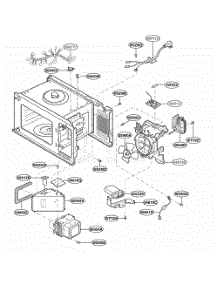 Interior Parts parts for Lg Wall Oven KCMS185JBT from AppliancePartsPros.com