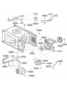 Interior Parts parts for Lg Range KCMS185JBT0 from AppliancePartsPros.com