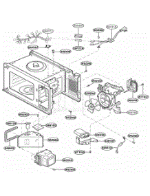 Interior Parts parts for Lg Wall Oven KCMS185JSS from AppliancePartsPros.com