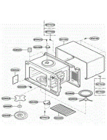 Oven Cavity Parts parts for Lg Wall Oven KCMS185JSS from AppliancePartsPros.com