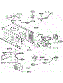 Interior Parts parts for Lg Wall Oven KCMS185JWH from AppliancePartsPros.com