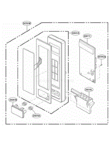 Controller Parts parts for Lg Wall Oven KCMS2055SSS from AppliancePartsPros.com