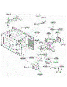 Interior Parts parts for Lg Wall Oven KCMS2055SSS from AppliancePartsPros.com
