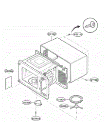 Oven Cavity Parts parts for Lg Wall Oven KCMS2055SSS from AppliancePartsPros.com