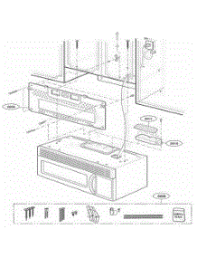 Installation Parts parts for Lg Wall Oven KHMC107EBL from AppliancePartsPros.com