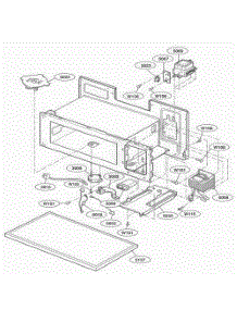 Interior Parts 1 parts for Lg Wall Oven KHMC107EBL from AppliancePartsPros.com