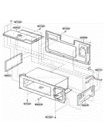 Interior Parts 2 parts for Lg Range KHMC107EBLO from AppliancePartsPros.com