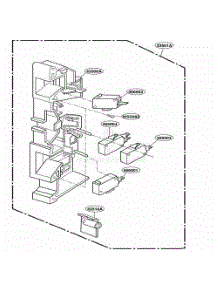 Latch Board Parts parts for Lg Range KHMC107EBLO from AppliancePartsPros.com