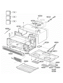 Oven Cavity Parts parts for Lg Range KHMC107EBLO from AppliancePartsPros.com