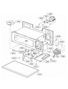 Interior Parts 1 parts for Lg Wall Oven KHMC107EBT from AppliancePartsPros.com