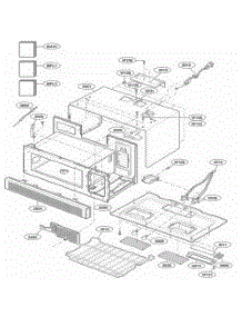 Oven Cavity Parts parts for Lg Wall Oven KHMC107EBT from AppliancePartsPros.com