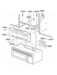 Installation Parts parts for Lg Range KHMC107EBT1 from AppliancePartsPros.com