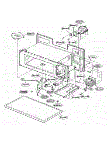 Interior Parts 1 parts for Lg Range KHMC107EBT1 from AppliancePartsPros.com