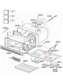 Oven Cavity Parts parts for Lg Range KHMC107EBT1 from AppliancePartsPros.com