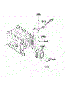 Interior Parts parts for Lg Range KM362W from AppliancePartsPros.com