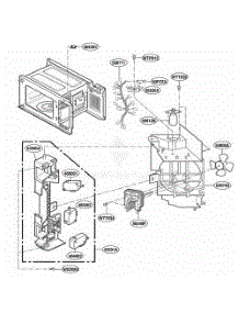 Suction Guide Parts parts for Lg Range KM362W from AppliancePartsPros.com
