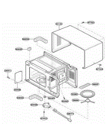 Oven Cavity Parts parts for Lg Range KM36SW from AppliancePartsPros.com