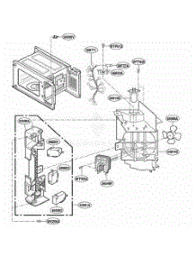 Suction Guide Parts parts for Lg Range KM36SW from AppliancePartsPros.com