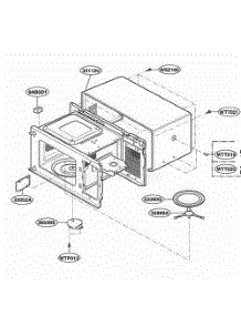 Oven Cavity Parts parts for Lg Wall Oven KMA6512W from AppliancePartsPros.com