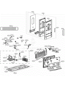 Main 2 parts for Lg Refrigerator LBNC10551W from AppliancePartsPros.com