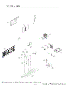 Section 3 parts for Lg Refrigerator LBNC12241P from AppliancePartsPros.com