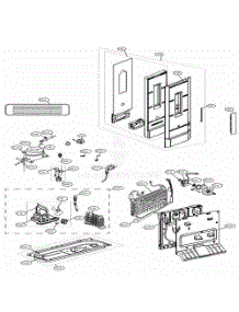 Main 2 parts for Lg Refrigerator LBNC12551V from AppliancePartsPros.com