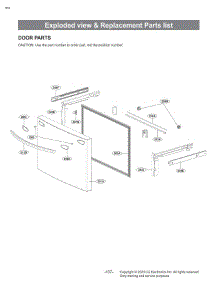 Section 6 parts for Lg Refrigerator LCFC26XSS from AppliancePartsPros.com