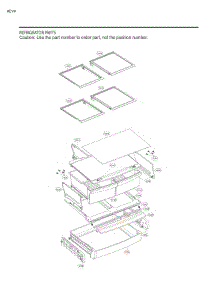 Section 3 parts for Lg Refrigerator LCFS22EXS from AppliancePartsPros.com