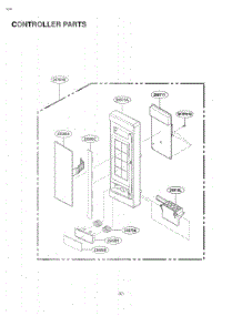 Controller Parts parts for Lg Microwave LCRT1510SV from AppliancePartsPros.com