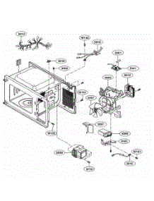 Interior Parts parts for Lg Wall Oven LCRT2010BD from AppliancePartsPros.com