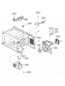 Interior Parts parts for Lg Microwave LCS0712ST from AppliancePartsPros.com