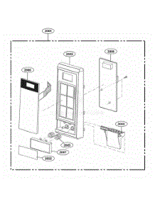 Controller Parts parts for Lg Range LCS1013SW from AppliancePartsPros.com