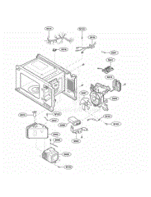 Interior Parts parts for Lg Range LCS1013SW from AppliancePartsPros.com