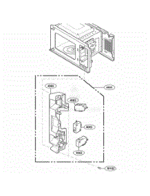 Latch Board Parts parts for Lg Range LCS1013SW from AppliancePartsPros.com