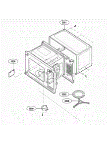 Oven Cavity Parts parts for Lg Range LCS1013SW from AppliancePartsPros.com