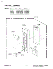 Controller Parts parts for Lg Microwave LCS1112SW from AppliancePartsPros.com