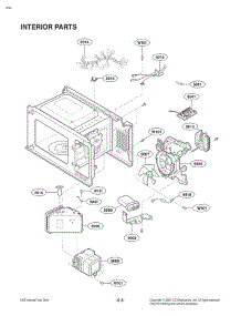 Interior Parts parts for Lg Microwave LCS1112SW from AppliancePartsPros.com