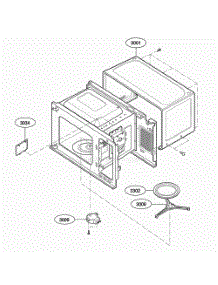 Oven Cavity Parts parts for Lg Range LCS1114SB from AppliancePartsPros.com