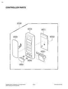 Controller Parts parts for Lg Microwave LCS1410SW from AppliancePartsPros.com