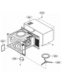 Oven Cavity Parts parts for Lg Wall Oven LCS1413SB from AppliancePartsPros.com